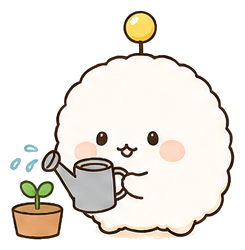 もちゅまる：すくすく〜っも